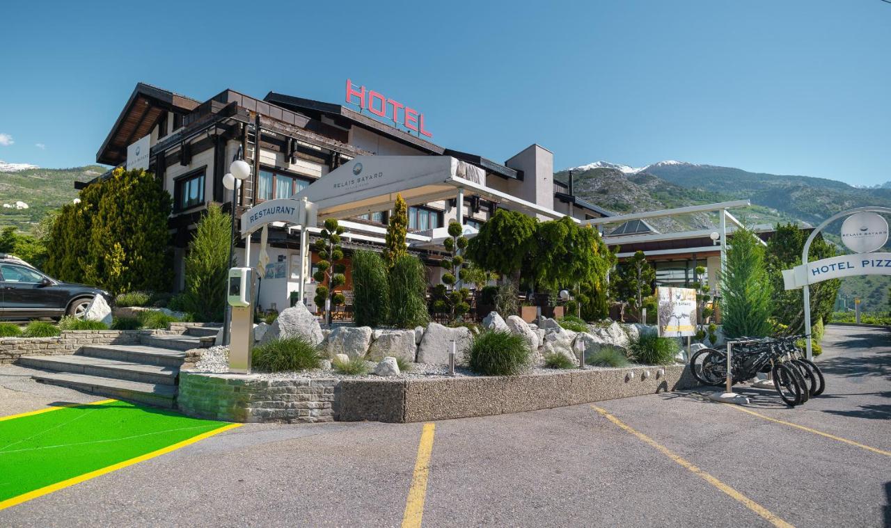 Relais Bayard 호텔 Leuk 외부 사진